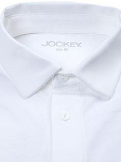 Стильная рубашка из хлопка JOCKEY 800103 (муж.) (Белый 100) Белый L 100